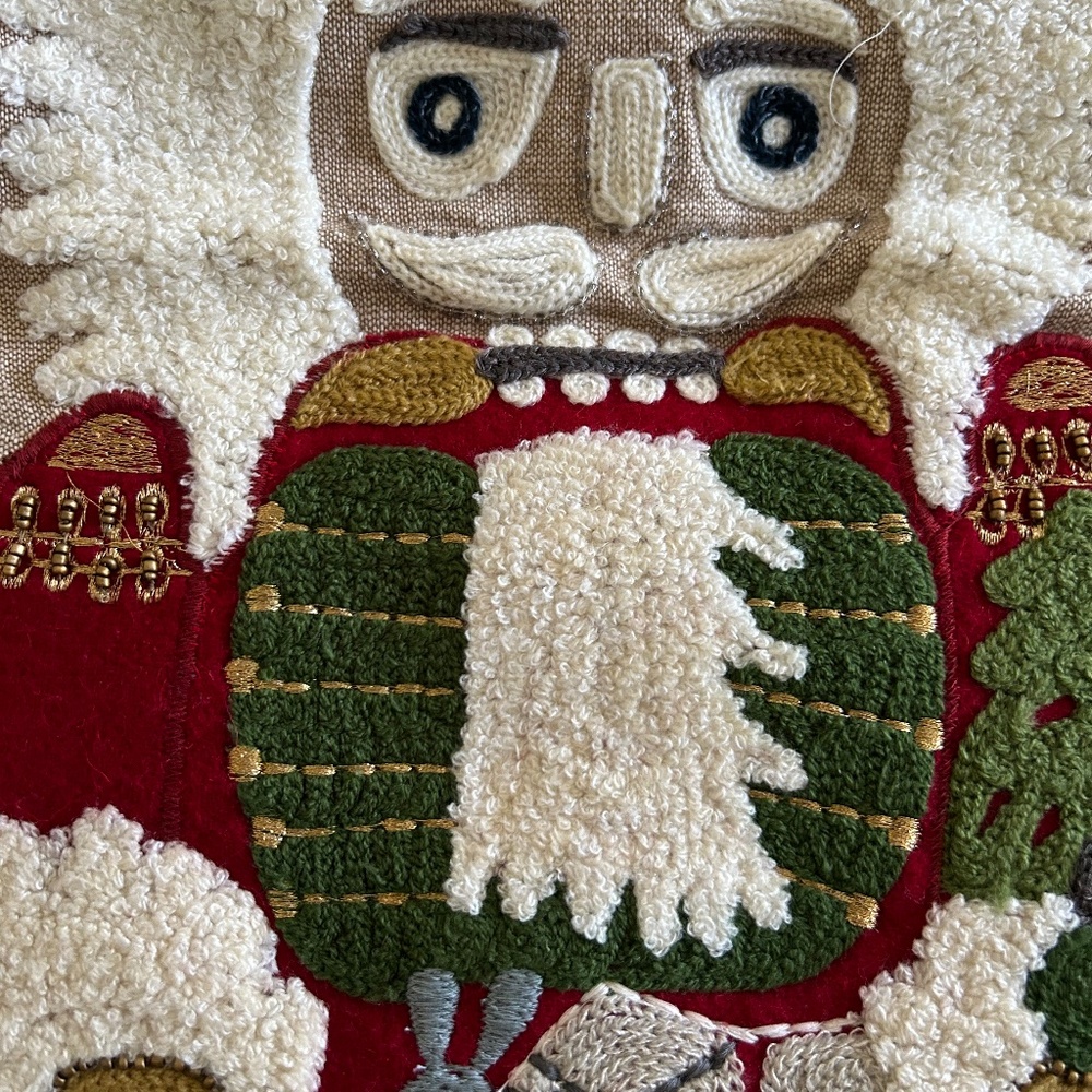 Pottery Barn Nutcracker Pillow Cover